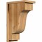 Ekena Millwork Newport Rough Sawn Corbel w/Backplate, Western Red Cedar, 8"W x 14"D x 22"H COR08X14X22NEW01RWR - alternate 1
